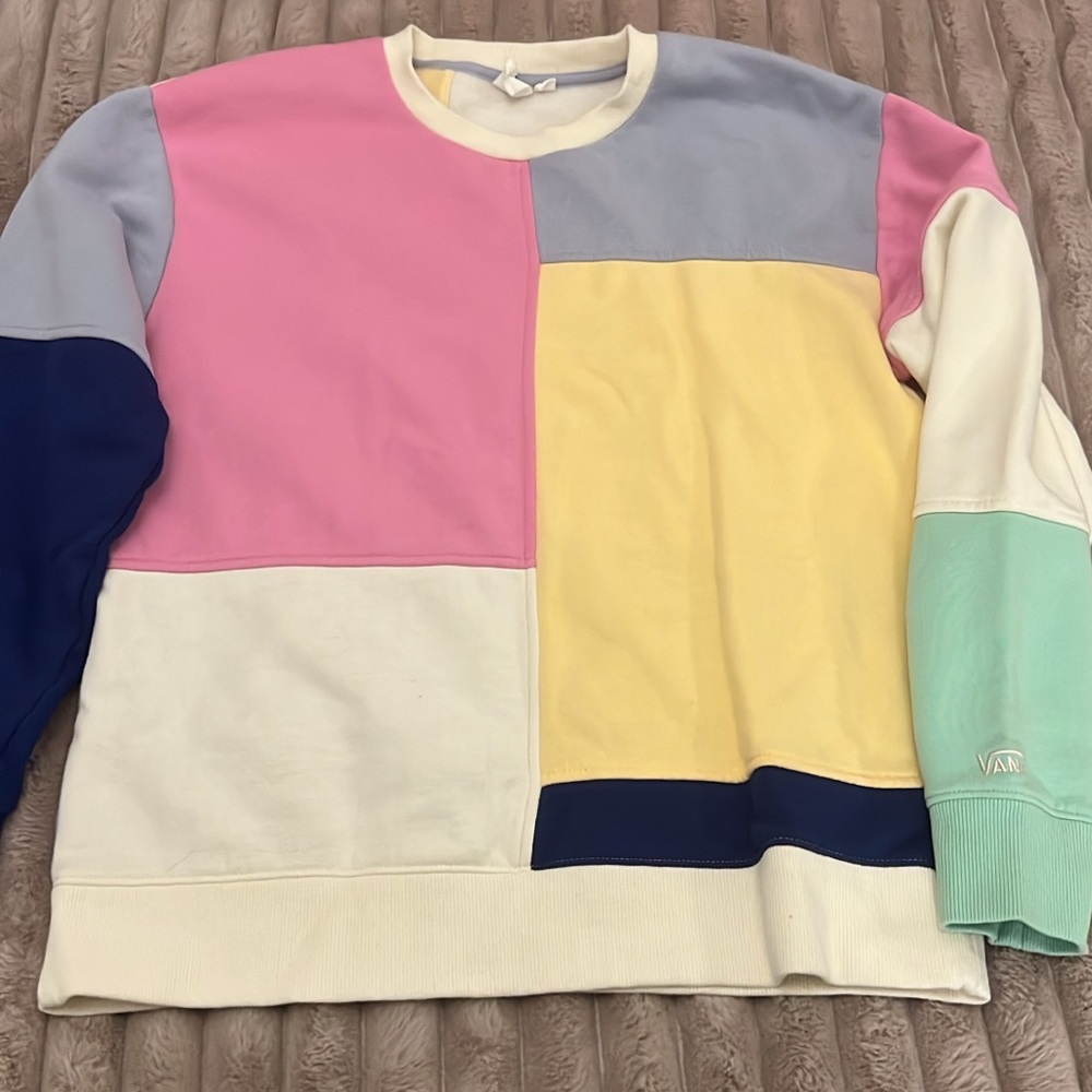 Vans Multicolor Patchwork Sweatshirt